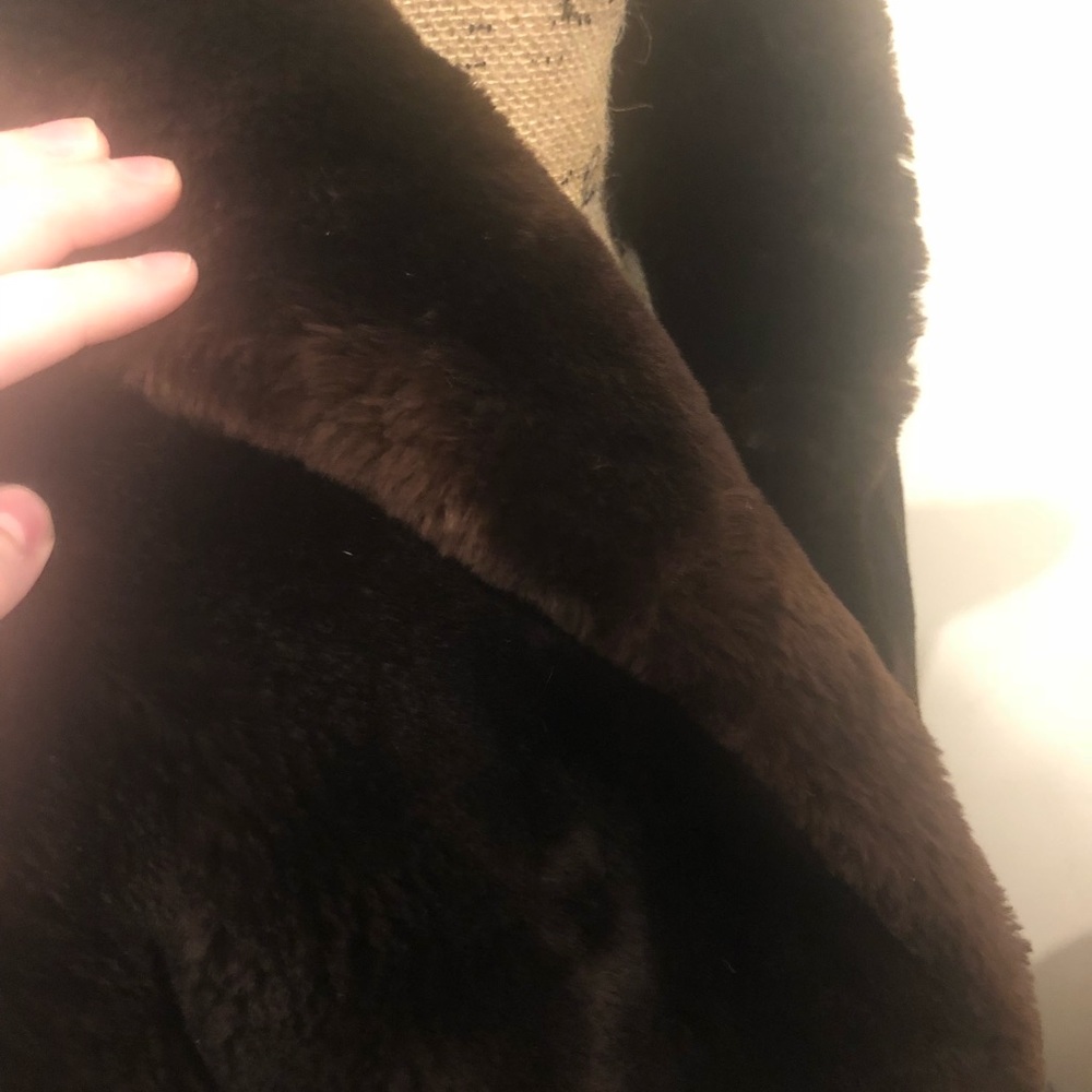 Luxury Fur Coat Mouton